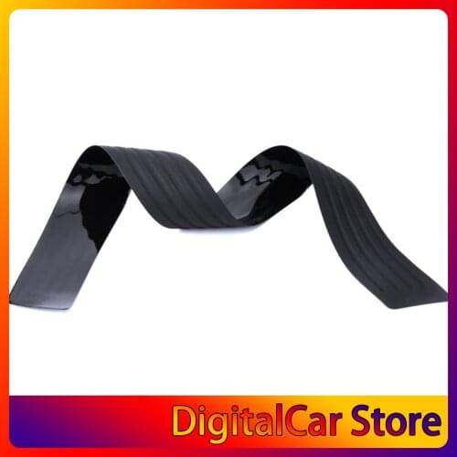 Car tail box anti-scratch and scratch-resistant rubber decorative protection strip 90cm 104cm