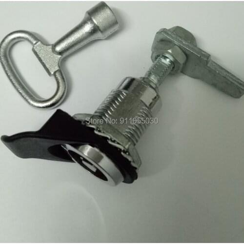 Longer MS816-1A Telescopic tightening function waterproof triangle lock cylinder Cellar cover lock Sewer manhole cover lock