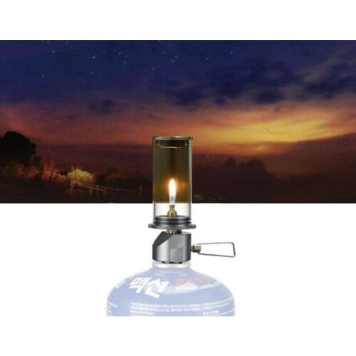 BRS-55 Outdoor Camping Lamp Ultralight Portable Gas Lamp Tourist The Tent Night Lights Camping Gas Lantern Equipment