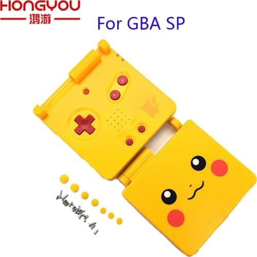 For Gameboy Advance GBA SP Full Shell Case Cover Yellow Color Limited Versions