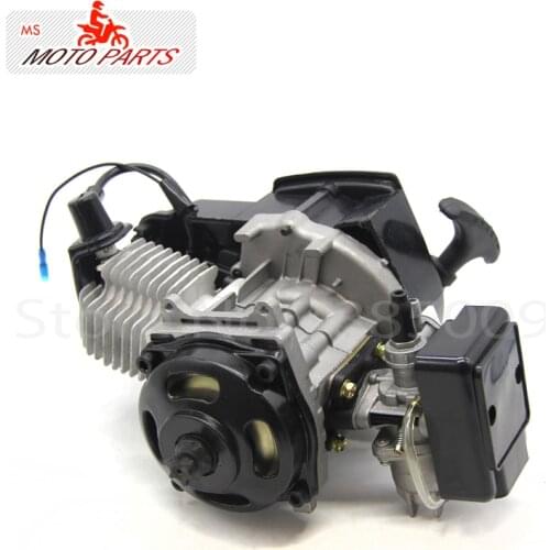 Black 49cc engine with gearbox of mini dirt bike off road bike for kids moto brand name KXD LIYA HIGHPER