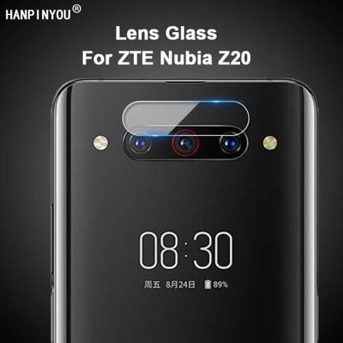 For ZTE Nubia Z20 6.42" Clear Ultra Slim Rear Back Camera Lens Protector Cover Soft Fiber Tempered Glass Protection Film