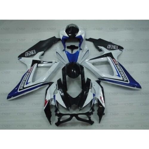 GSX-R750 2008 - 2010 K8 Body Kits GSXR750 09 10 Plastic Fairings for Suzuki GSXR600 2009 Blue Black White Fairings