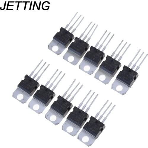 JETTING New 10 Pcs ST LM317T LM317 Regulated Power Supply Three-Terminal Voltage Regulator Wholesale