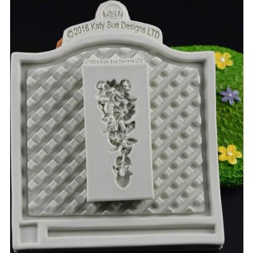 Small Flowers Shape Silicone DIY Cake Baking Tools Fondant Cake Border Silicone Mould Cake Decorating Molds