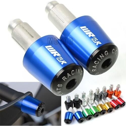 For Yamaha WR125R 2012-2016 2013 2014 2015 WR125 WR 125 R 125R Motorcycle 7/8"22mm Handlebar Grips Cap Hand Bar Ends Handle Plug