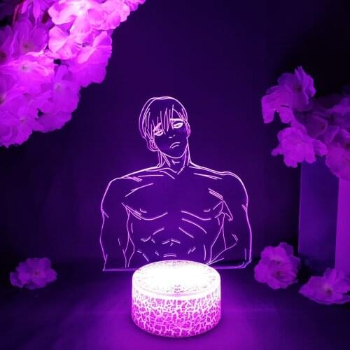 LED Light BL Manga Anime Avatar Acrylic Night Lamp RGB Flashing Cool Gift 3D Cartoon Children Room Decoration
