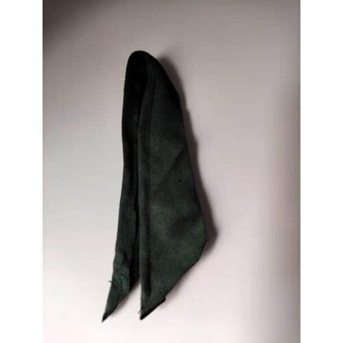 1/12 Scale Dark Green Handmade Cloak Model with Iron Wire Inside for 6"