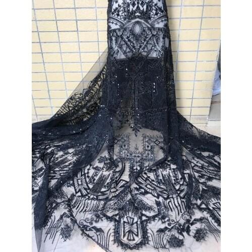 High Quality Nigerian Lace Fabrics SYJ-18984 Lace Fabric French Tulle Lace Fabric Best Selling