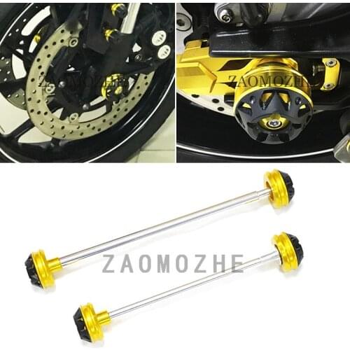 Motorcycle front and rear axle crash mushrooms protectors slider For YAMAHA YZF R1 2004-2008 YZF-R6 2006-2016