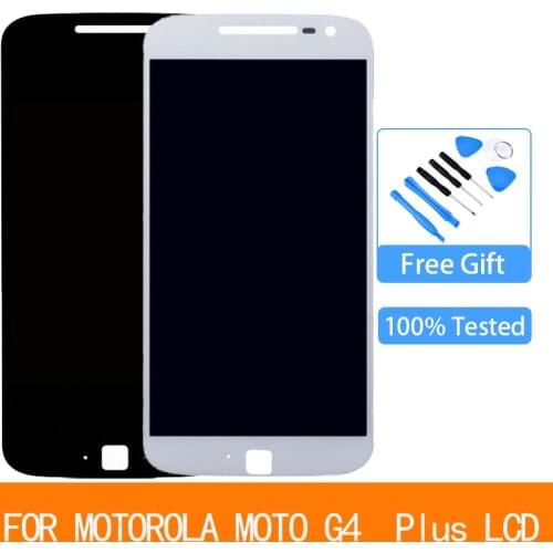 5.5'' LCD For Motorola Moto G4 Plus LCD Display XT1644 XT1642 LCD Touch Screen Assembly Frame For Moto G4 Plus LCD