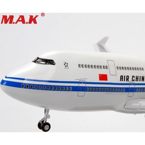 1:150 Scale Airplane 47CM Boeing 747 Model Airlines Plane Model Aircraft with Stand and wheel Sound & Light Model