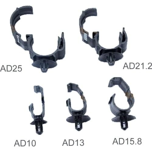 10PCS Car Taillight Buckle Corrugated Pipe Clamp Car Line Fixing Buckle AD10/AD5/AD13/AD15.8/AD21.2/AD25 Round Tube Buckle