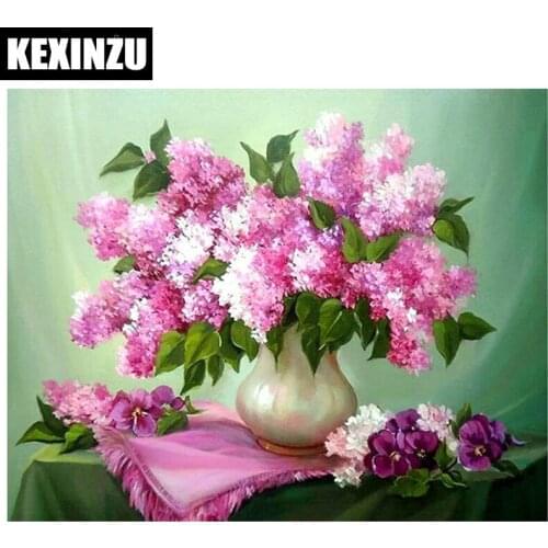 Diamond painting Full Square/Round drill-Flower basket-Rhinestone Diamond embroidery sale mosaic pictures by numbers 400