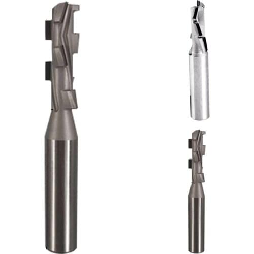 Diamond PCD Cnc Milling Cutter Two Flute Spiral Shank Cleaning Bottom Endmill Turning Tools CVD Slotter Router