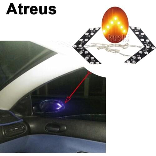 Atreus 2pcs car styling Turning Signal Indicator Light For Lexus Honda Civic Opel astra h j Mazda 3 6 Kia Rio Ceed Volvo Lada