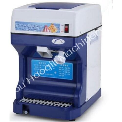 Automatic snow ice shaver block shaving machine easy operate ice crusher