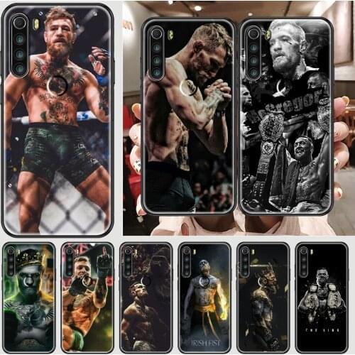 Conor McGregor boxing Phone case For Xiaomi Redmi Note 7 7A 8 8T 9 9A 9S K30 Pro Ultra black silicone back soft waterproof 3D