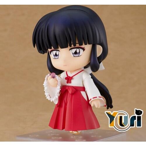 Anime Inuyasha Kikyo Action Figure Doll Stand Model Toy Display Movable Cosplay GK Collection Gift C Limited