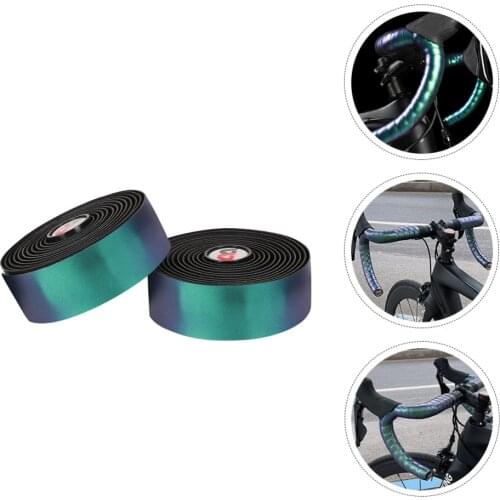 Mtb Mountain Bike Road Bike Handlebar Tape with Shock Absorption PU Anti-slip Handlebar Tape Cycling Wrap Bike Accessories