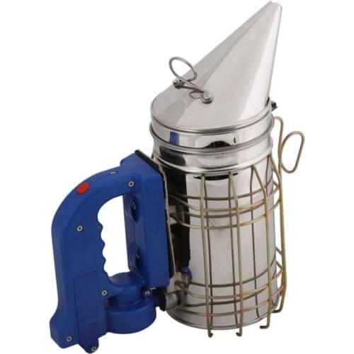 Stainless Steel Electric Bee Smoke Transmitter Kit Apiculture Beekeep Tools Electric Bee Smoker