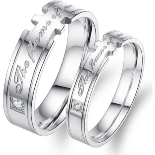 Stainless steel surround titanium steel lovers personality ornaments GJ128