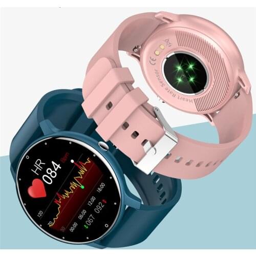 2021 New Fashion Men Smart Watch Women Heart Rate Blood Pressure Multifunctional Ladies Sports Watch IP67 Waterproof Smartwatch