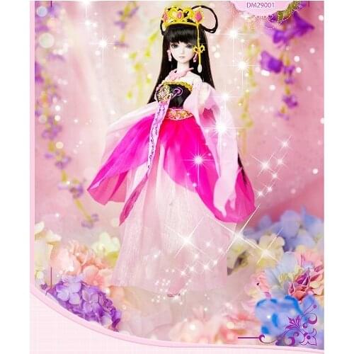 2017 new arrival 11'' BJD Doll 29cm 14 jointed dolls Cute doll with make up clothes shoes