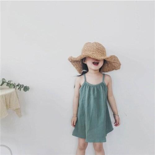 Casual Baby Girls Dress Summer Beach Toddler Kids Baby Girl Sundresses Baby Girl Clothes Holiday Kids Dresses 2-7T Girl Clothes