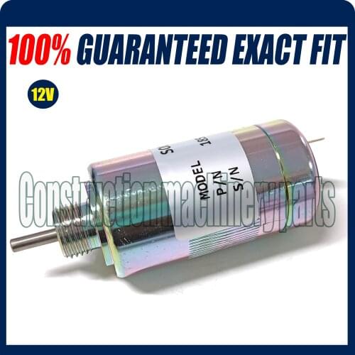 In Stock New Fuel Shutoff Solenoid 02/630300 for JCB Construction 804 803 8014 8017 185206085 185206082 185206084