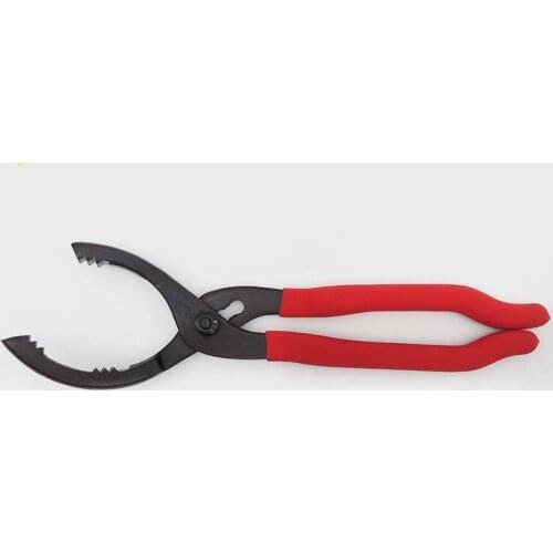 12Inch Oil Filter Pliers Non Slip Grip Hand Adjustable Oil Filter Wrench Car Removal Repair Hand Tools for Engine Filters