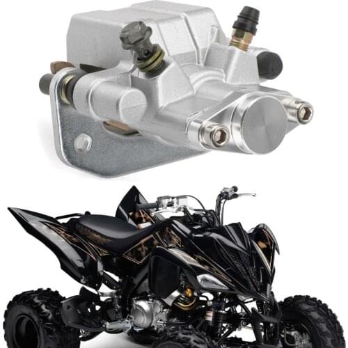 Areyourshop for Yamaha ATV Raptor 700 700R YFM700R 2006-2012 With Pads Rear Brake Caliper Aluminum Alloy 1S3-2580V-00 ATV Parts