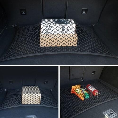 Car Bag 60*80/90*55CM Elastic Strong Nylon Cargo Luggage Storage Organize