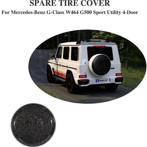 Carbon Fiber Car Spare Tire Cover For Mercedes-Benz G Class G500 G550 Standard and AMG 2020