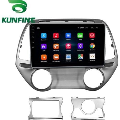 Android 10.0 1024*600 Octa Core Car DVD GPS Navigation Player Deckless Car Stereo for HYUNDAI I20 2008-2013 AT/MT Radio Headunit