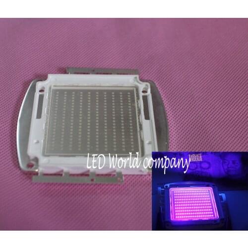 Free shipping 1pcs 200W Ultra Violet UV 395NM-405NM High Power LED Light