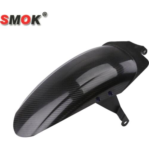 SMOK Motorcycle Scooter Carbon Fiber Rear Fender Splash Mud Dust Guard Mudguards For Yamaha Xmax 300 X-max 300 2017 2018