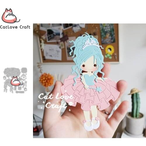 Catlove Ballet Dancer Metal Cutting Dies Scrapbooking Mold Stencil Die Cuts Card Making DIY Craft Embossing New Dies For 2020