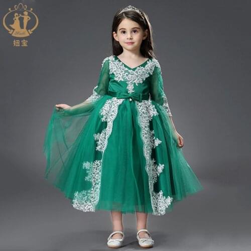 Princess Flower Girl Wedding Dresses Backless Child Dress Piano Costume Birthday Catwalk Kids Dresses for Girls Christmas Dress
