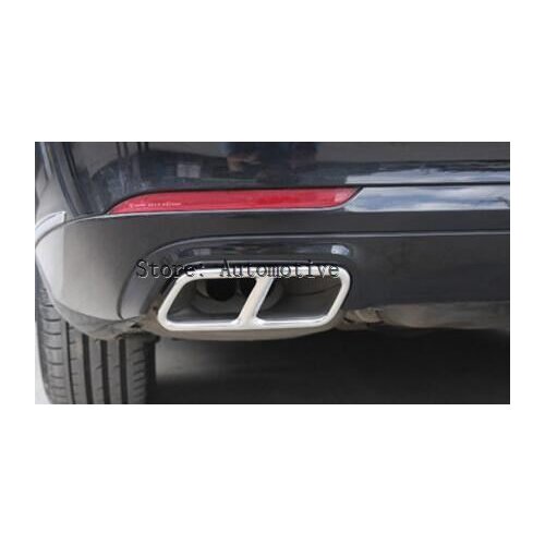 For Mercedes Benz S Class W222 Coupe R Class W251 10-17 GL Class X166 13-15 AMG Part 304 Steel Exhaust Cover Trim
