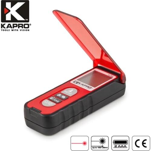 Kapro 30M Portable Digital Roulette Laser Measure Distance Meter Backlight Range Finder Electronic Trena Laser Tape Rangefinder
