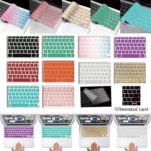 Multicolor Keyboard Film for Apple Macbook Pro 13" A2251 A2289 2020/Pro 13" A2338 (M1) 2020/Pro 16" A2141 Laptop Keyboard Cover