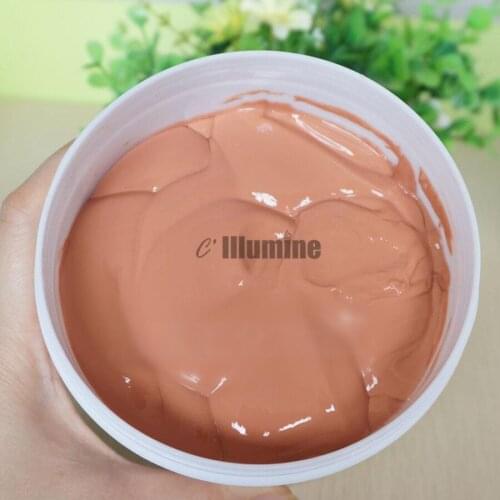 Strong Oil Control Deeply Cleaning Volcanic Red Mud Mineral Mask Whitening Refreshing Blackhead Remove Beauty Salon 1000G