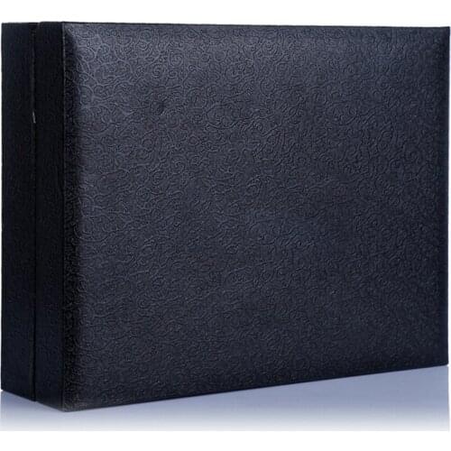 3pcs Husband Boyfriend Wallet Watch Belt Gift Set PU Men Birthday Accessories Father Colleague Box Valentines Day Fashion Black