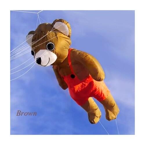 New High Quality Nylon Cloth Power Bear Windsock For Pilot Kites Good Flying Kite Festival