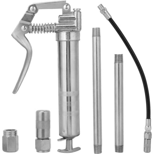 ANENG 120g High Pressure Air Grease Gun Pneumatic Greaser Cartridge Greasing Manual Tool Power Tool Accessories High Quality