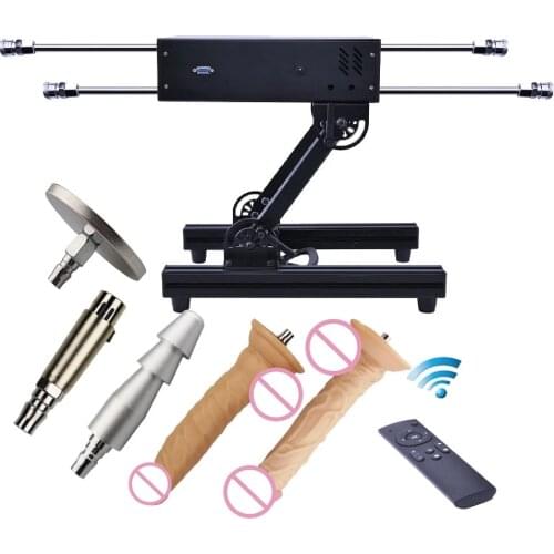 FREDORCH 200W Powerful Wireless Control Sex Machine with Amazing Features, All Angle Adjustable, 1-15 cm Stroke Love Machine F8