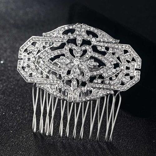 12pcs/lot Wholesale Hair Accessories For Women Flower Hairpins Tiara Women Bridal Head Jewelry for Gifts Colar hair Combs Bijoux