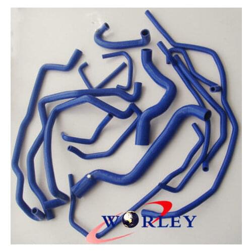 15PCS Silicone water/coolant Hose for Renault 5/R5 GT turbo 1988-1991 1989 1990