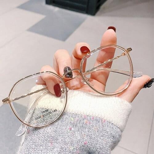 2021 Trends Office Anti Blue Light Oversized Glasses Computer Women Blue Blocking Gaming Big Size Men Eyeglasses Frame